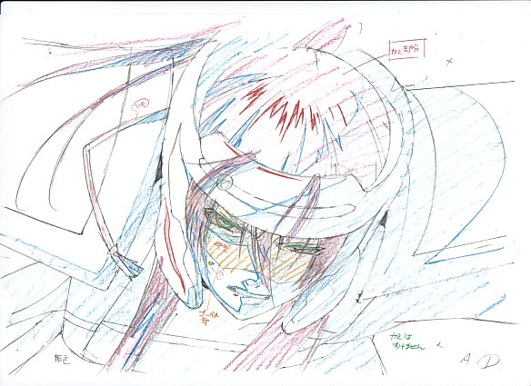 劇場版マクロスF イツワリノウタヒメ 複製原画