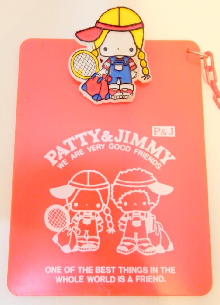 サンリオ パティ&ジミー タイニークリップボード 1976年