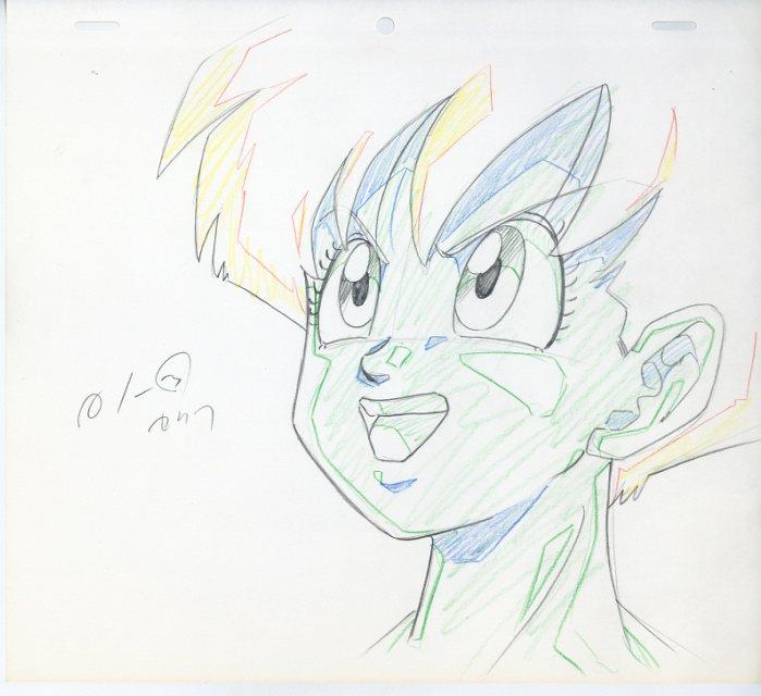 ドラゴンボールZ 原画 ビーデル