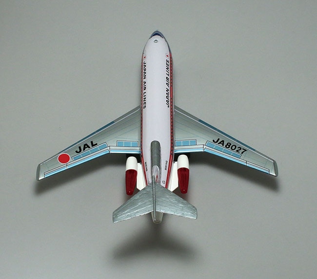 野村トーイTN当時物ブリキ日本航空ボーイング727奇跡の箱付大型38㎝1966年 野村トーイTN当時物ブリキ日本航空ボーイング727奇跡の箱付大型
