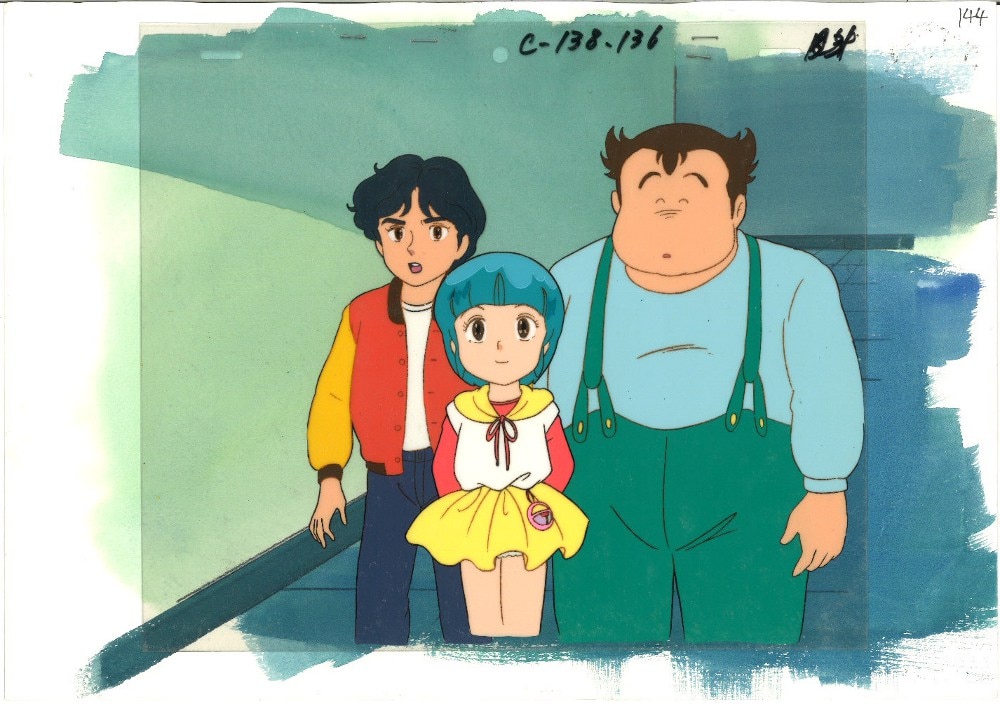 魔法の天使 クリィミーマミ やっ セル画 優・俊夫・みどり 17話