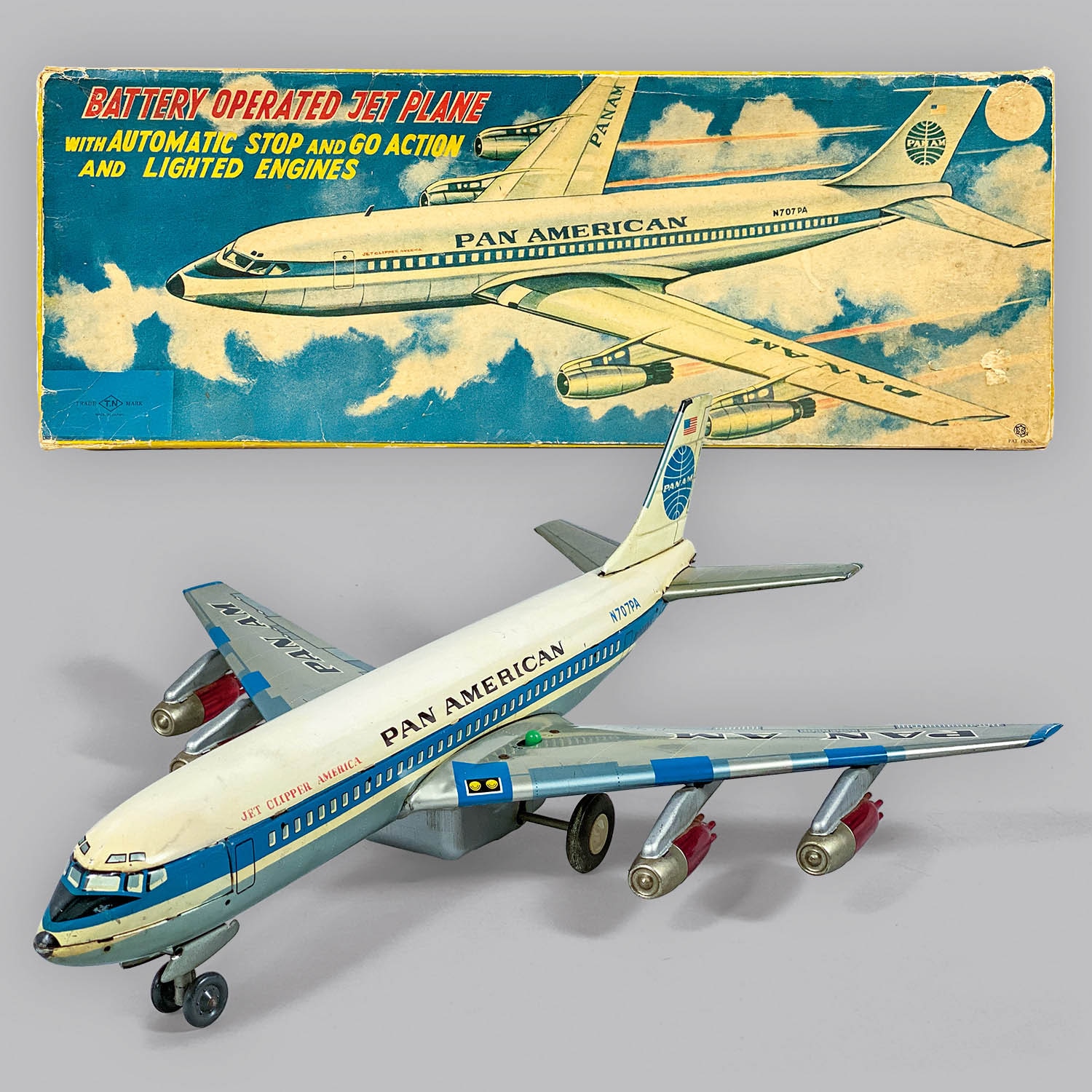 PAN AMERICAN N707PA ミニチュア Pan American N707PA