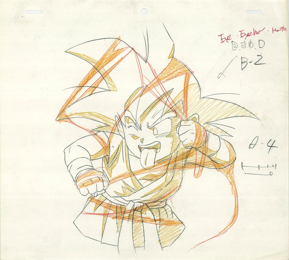 3054] ドラゴンボールGT 原画 / 修正:宮原直樹