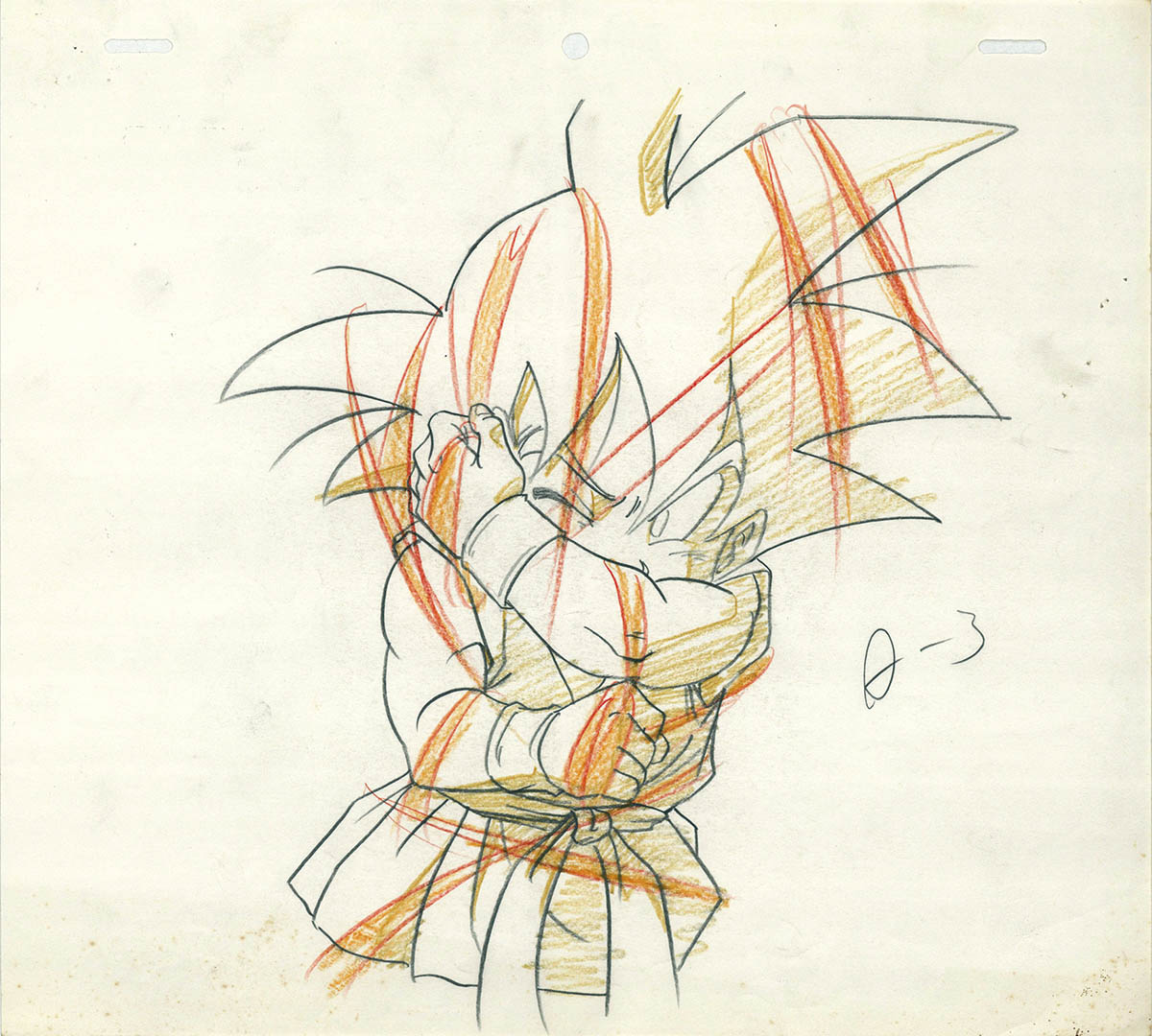 3054] ドラゴンボールGT 原画 / 修正:宮原直樹