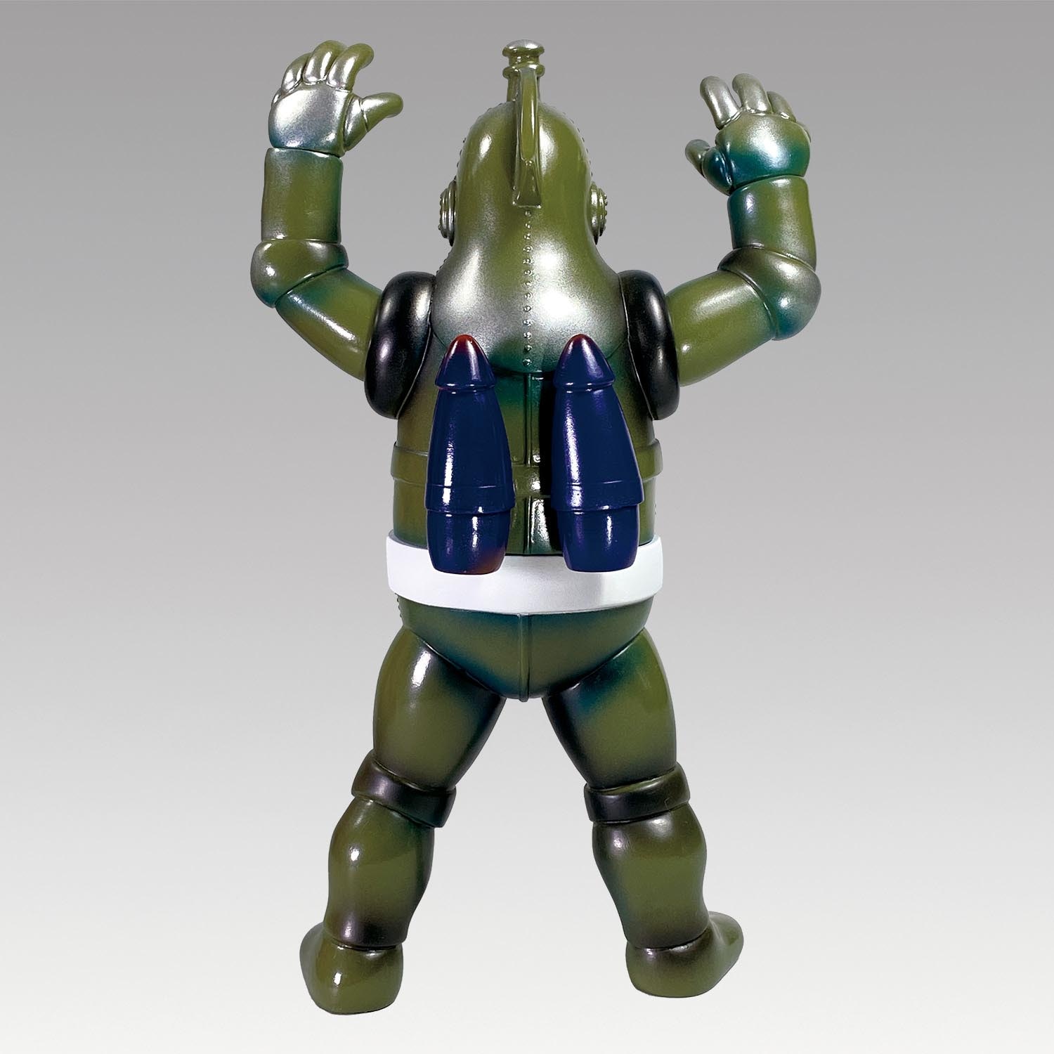 シカルナ工房 鉄人28号　アーミーグリーン 1222］ シカルナ・工房 ロボット鉄人28号アーミーグリーン成型