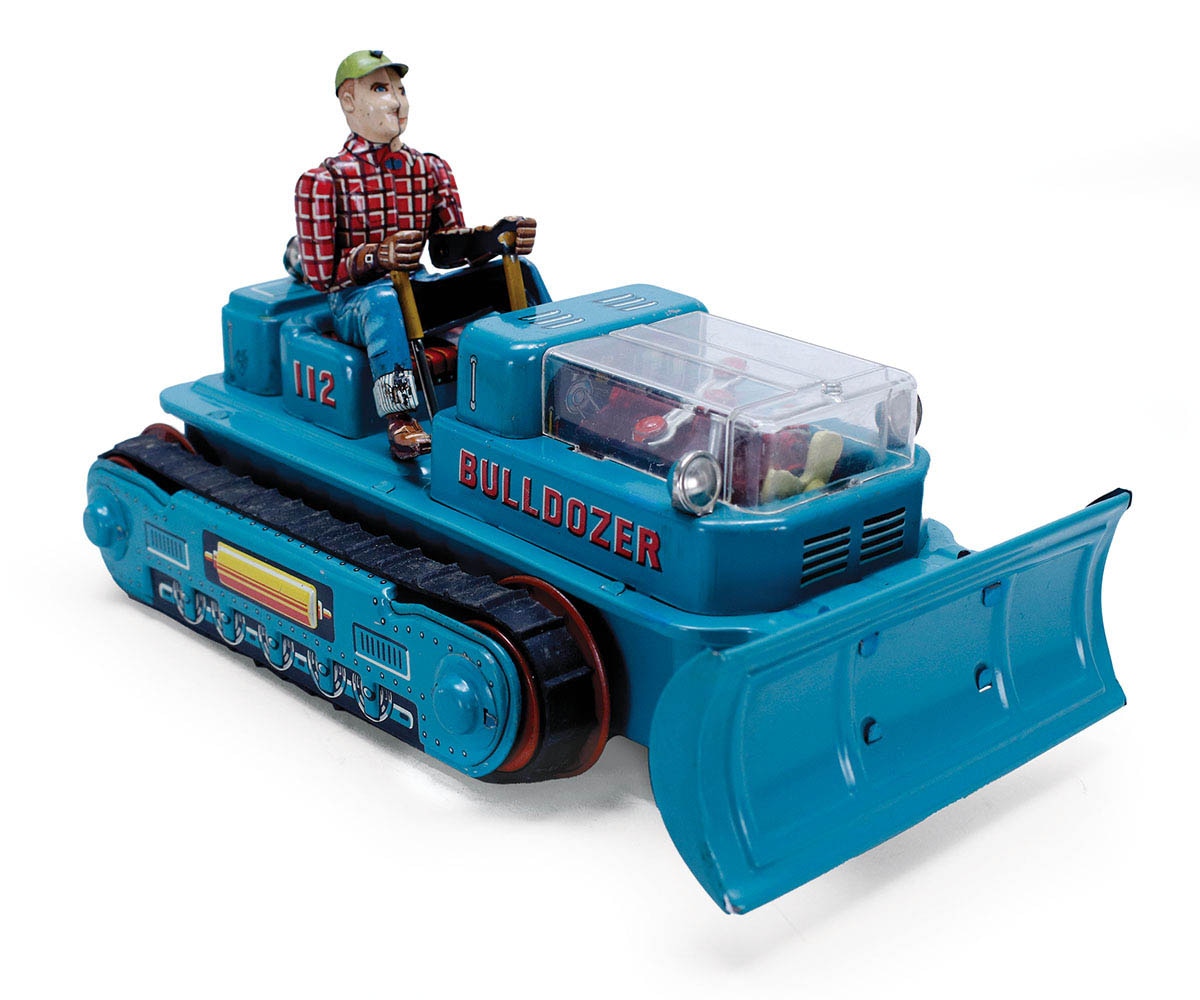 野村トーイ、日光玩具、新興社 マジックアクションブルドーザー