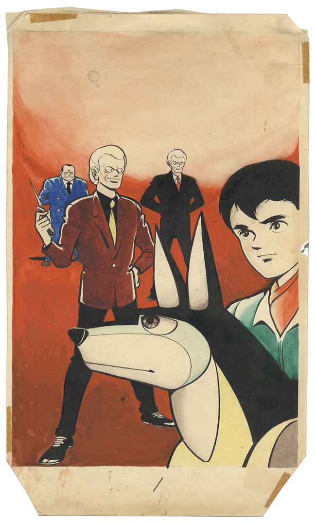 桑田次郎直筆原稿「超犬リープ」