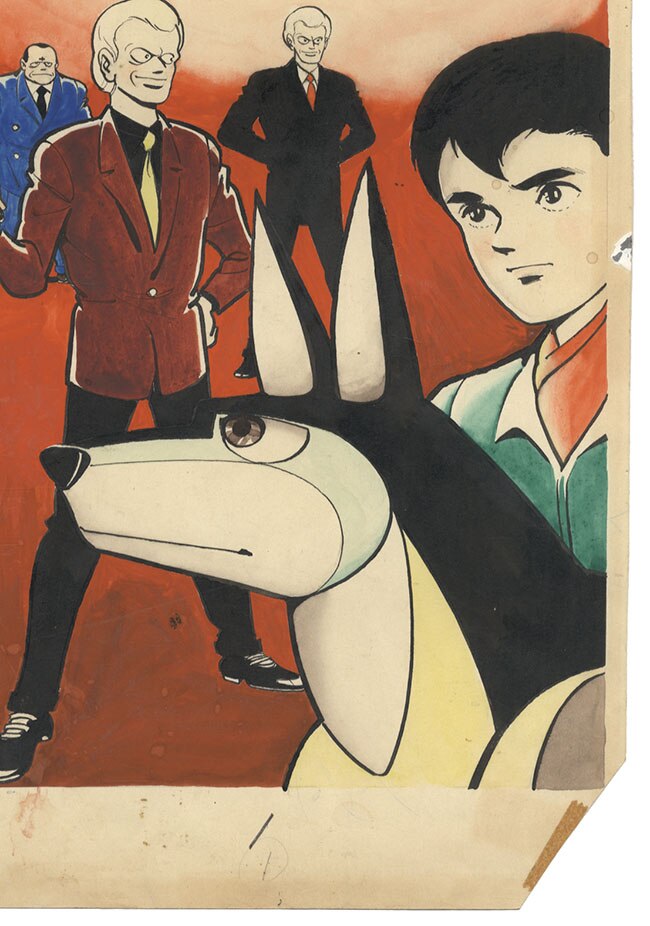 桑田次郎直筆原稿「超犬リープ」
