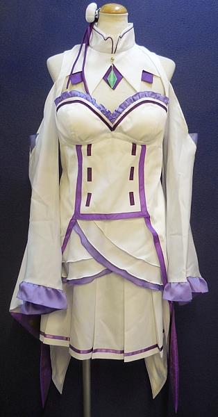COSPATIO / Re: Life in a Different World from Zero / Emilia Costume set /  Women's XL Sizes (Japanese Size) / Cosplay Outfit