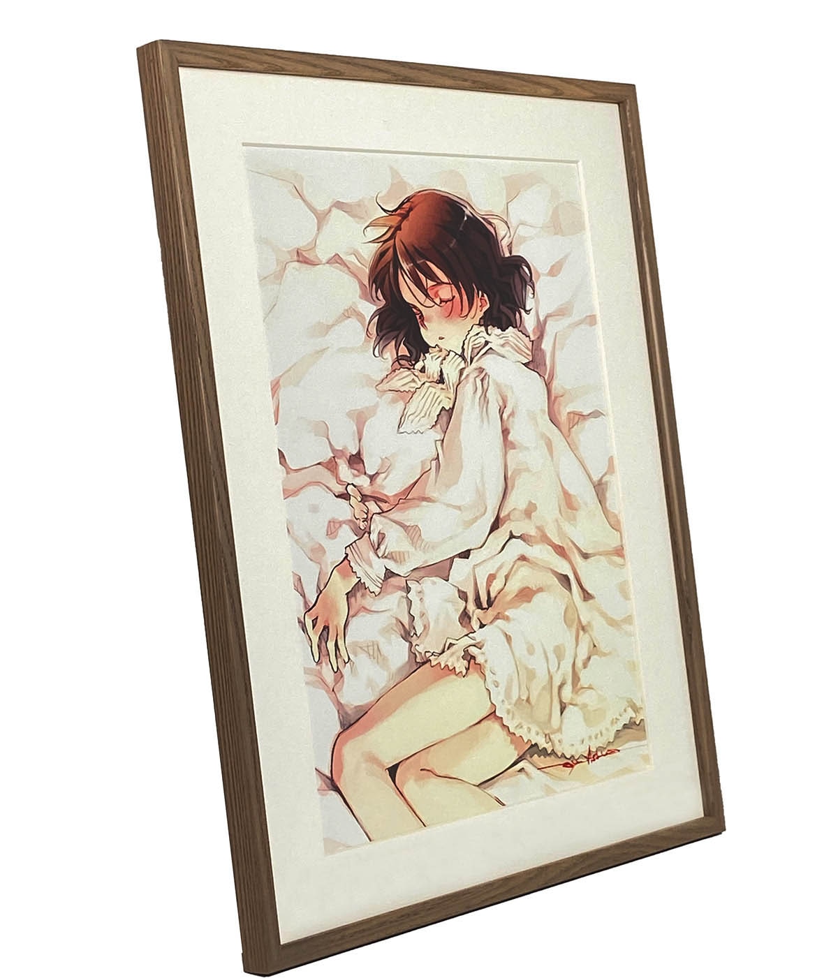未使用 大槍葦人 複製原画 直筆サイン入り Littlewitch リトルウィッチ