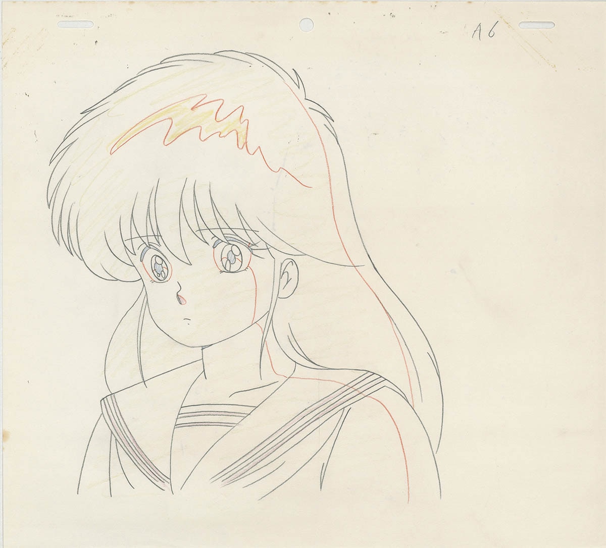 オレンジロード セル画 下書きコマわり商品名説明を読んで下さい