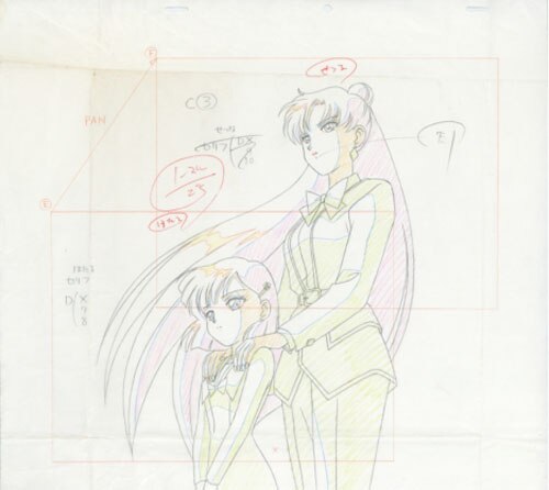 美少女戦士セーラームーン 原画