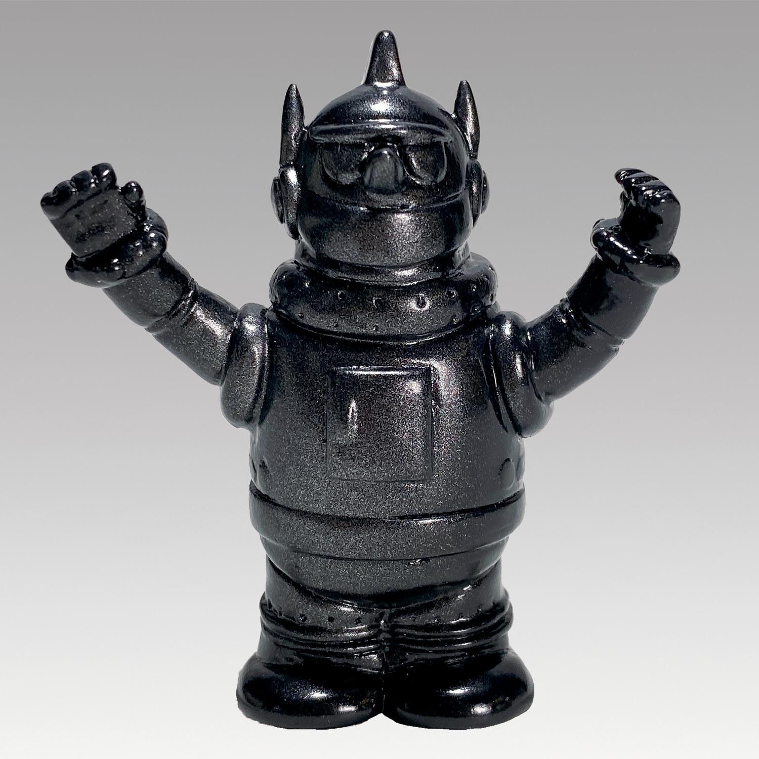 鉄人ソフビ/ シカルナ工房 ソフビ】【シカルナ工房】鉄人28号（中期版）ブルーメタリック