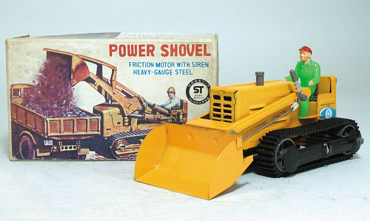 POWER SHOVEL パワーシャベル PMA ブリキ フリクションモーター