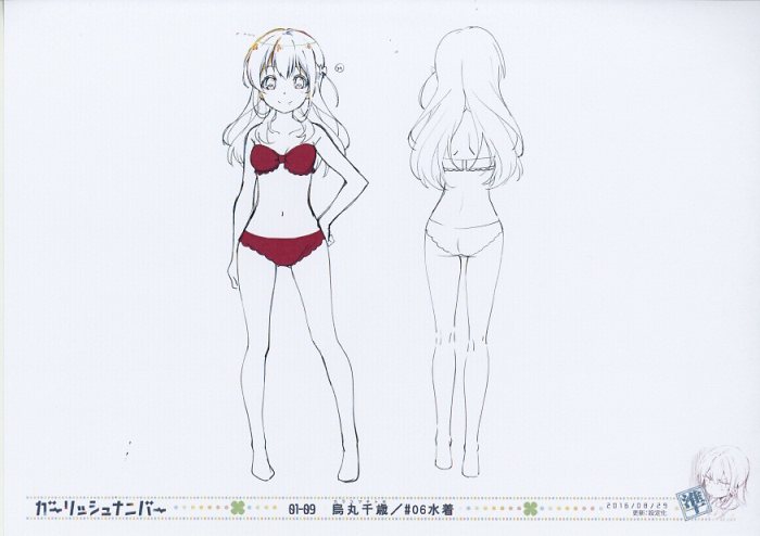 ガーリッシュ ナンバー 設定