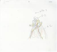 後藤大　ゴトウダイ　ビビちゃん　複製原画 後藤圭二版権原画