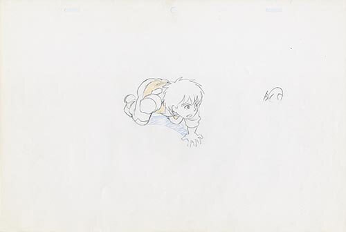 天空の城ラピュタ原画