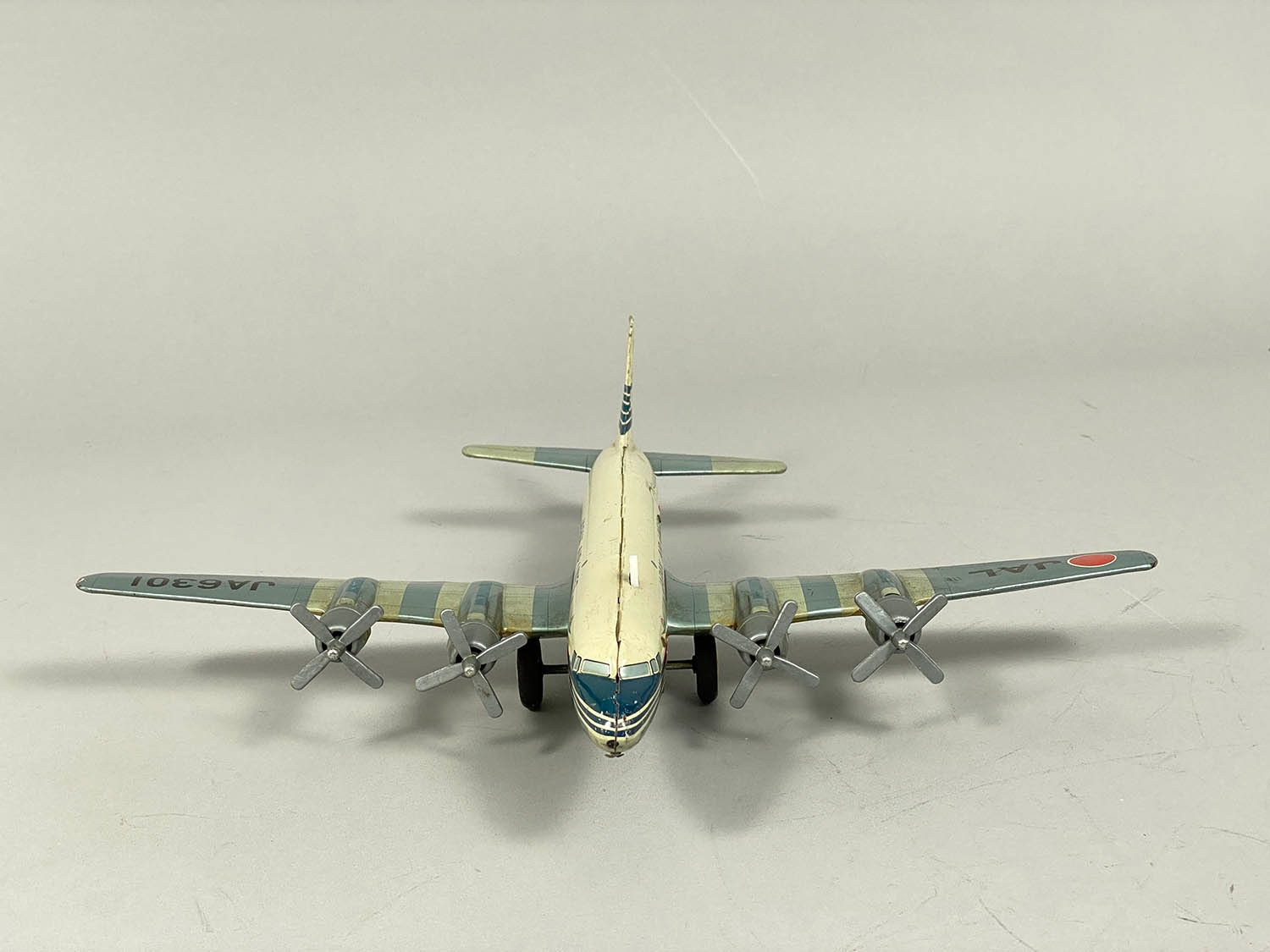 【超レア】WING CLUB JAL DC-7C 1/72デスクトップモデル Japan Airlines DC-7C