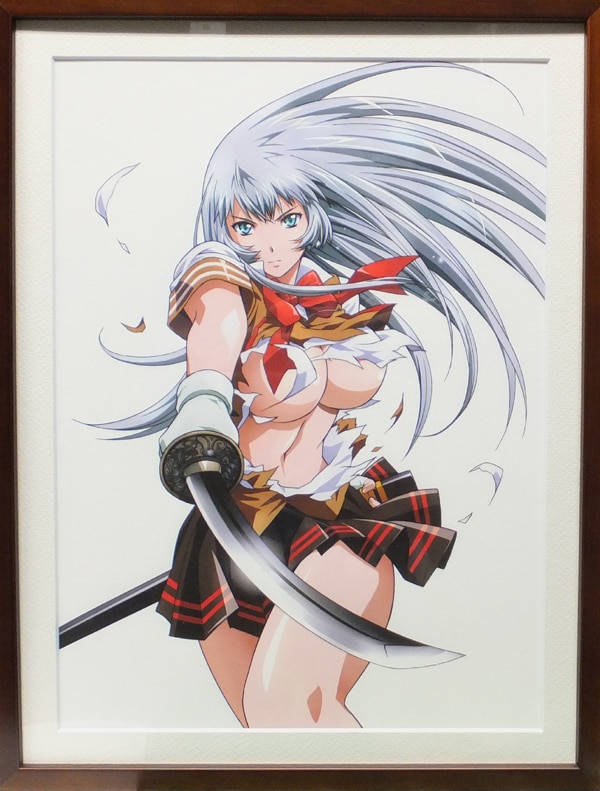 限定商品】額縁入りプレミアム複製原画(L)「一騎当千」01/関羽雲