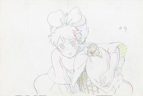 魔女の宅急便原画