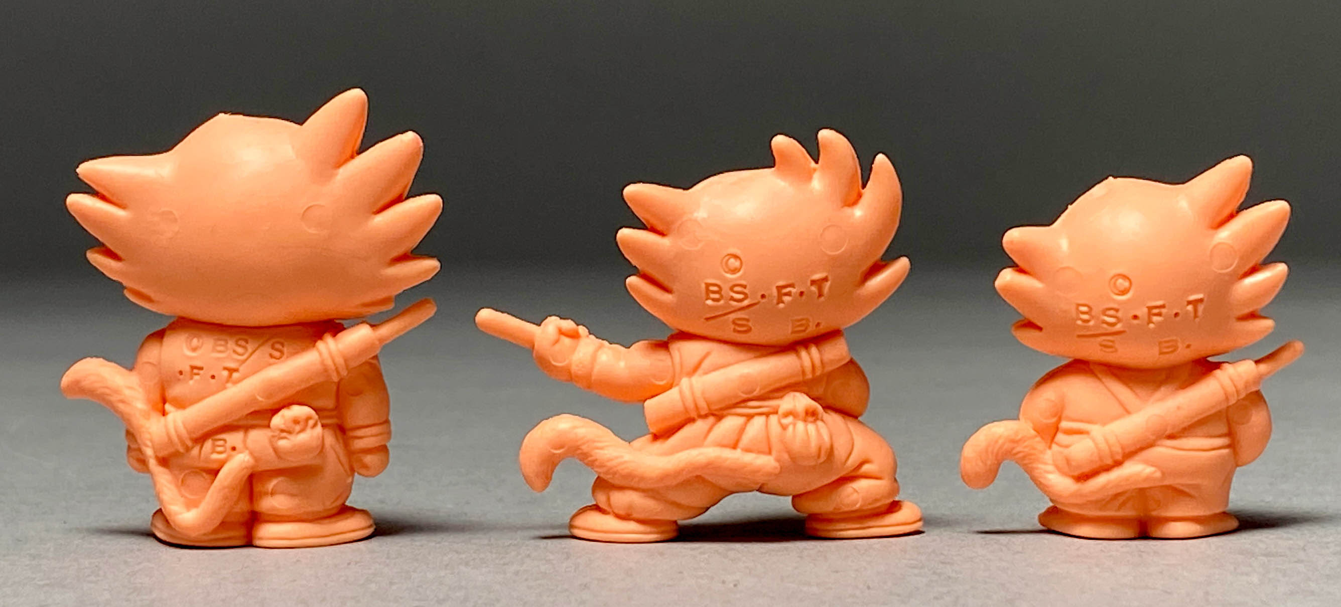 2801] ドラゴンボール消しゴム 其之一 肌色 全19種セット