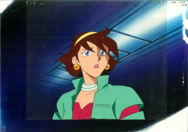 機動武闘伝Gガンダム レイン セル画