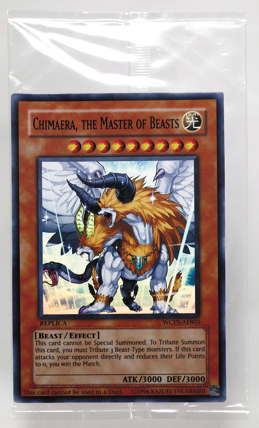 Yu-Gi-Oh! Card Chimaera, The Master Of Beasts (Wcps -Ae803)