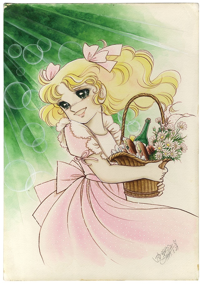 キャンディキャンディ 原画 直筆カラーイラスト ドール
