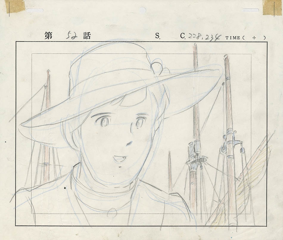 母をたずねて三千里セル画・背景・L/Oセット