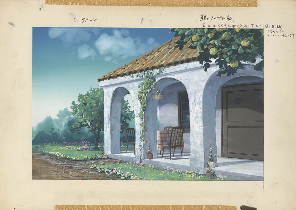 未来少年コナン背景 美術ボード