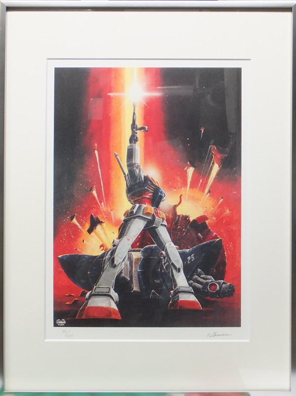 PG-7704]機動戦士ガンダム リトグラフ 大河原邦男