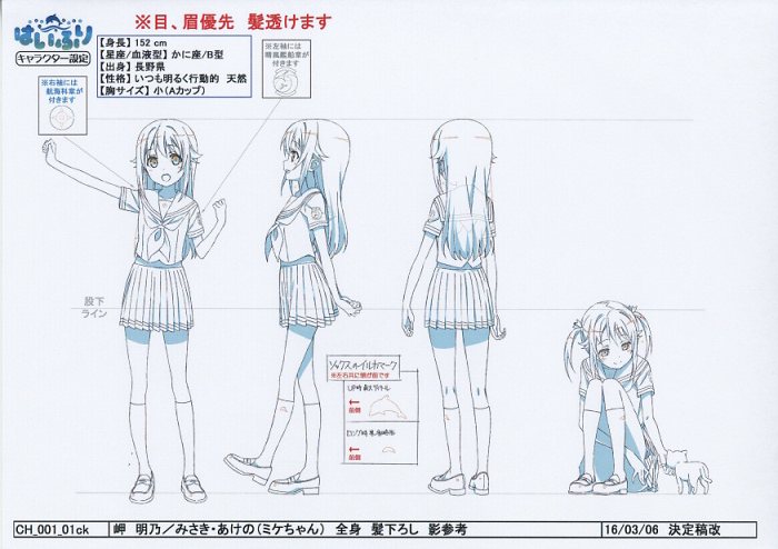 ハイスクール・フリート はいふり 設定資料 カラー多数｜アート