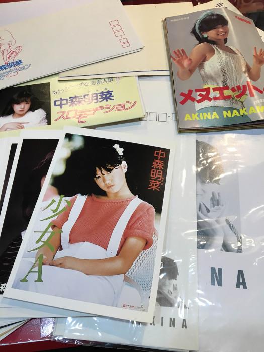 中森明菜 グッズまとめ-