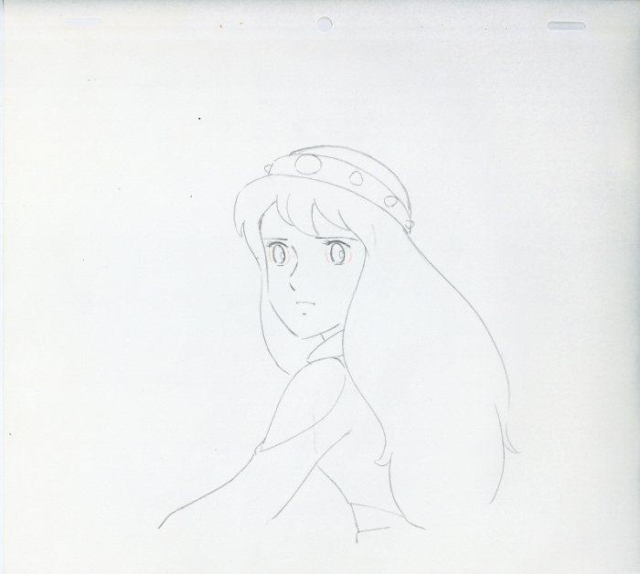 サンゴ礁伝説 青い海のエルフィ 原画