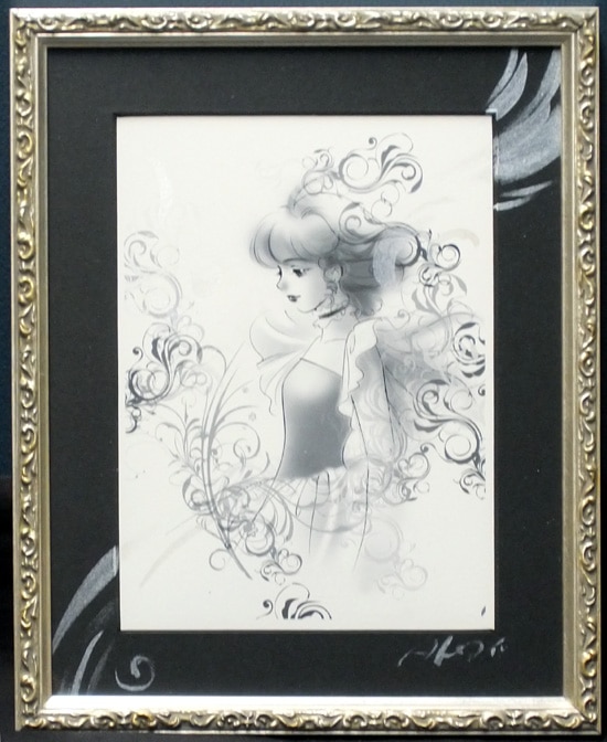 高田明美 直筆サイン入りカラー複製イラスト 「魔法の天使クリィミーマミ」