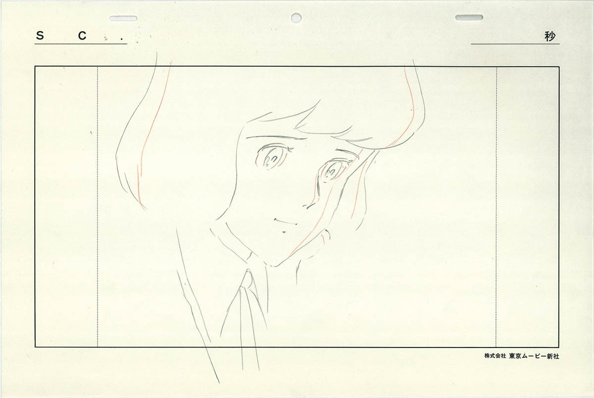 7380] ルパン三世 カリオストロの城 ラフ原画 / 直筆:宮崎駿