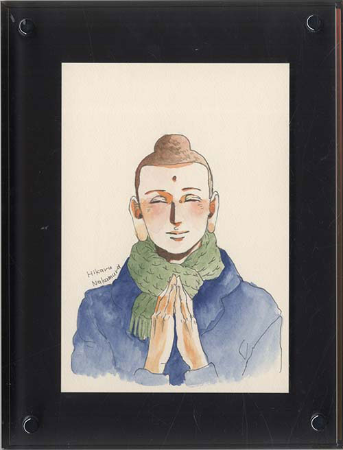 中村光直筆カラーイラスト Saint Young Men ブッダ