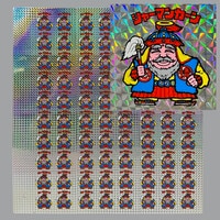 5524] 旧ビックリマンシール ヘッドロココ(基本/銀)