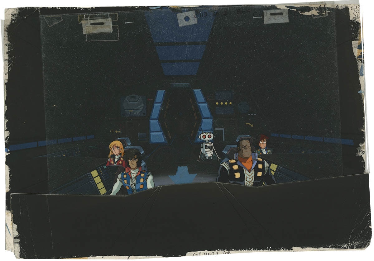 クラッシャージョウ ジョウ ＆ アルフィン セル画 2枚セット ②