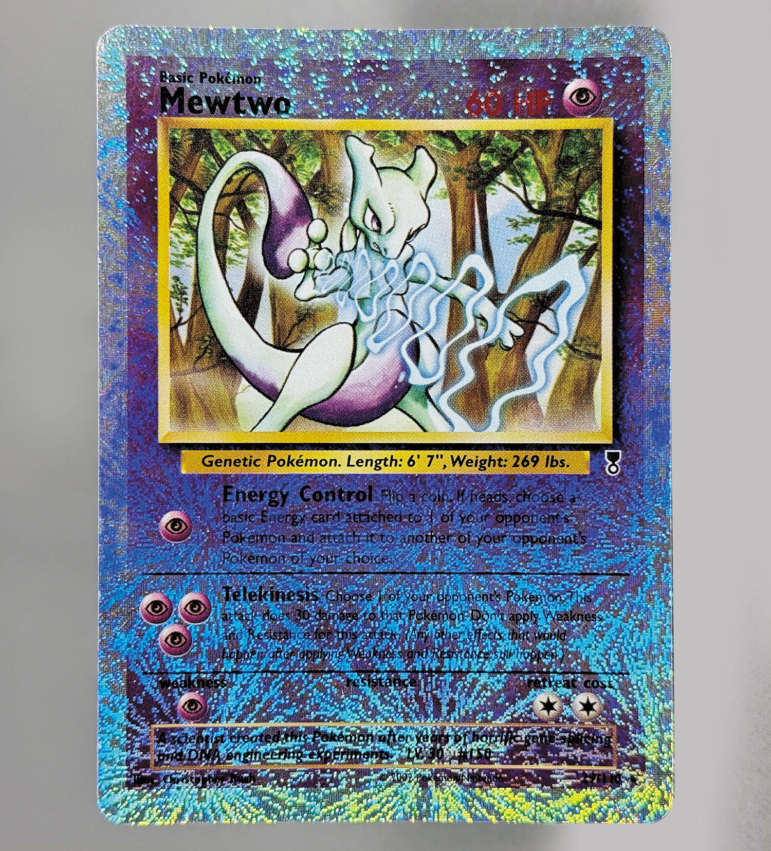 【ファッション通販】 5256] ポケモンカード英語版 ミュウツー(リバースホロ)Legendary Collection シングルカード