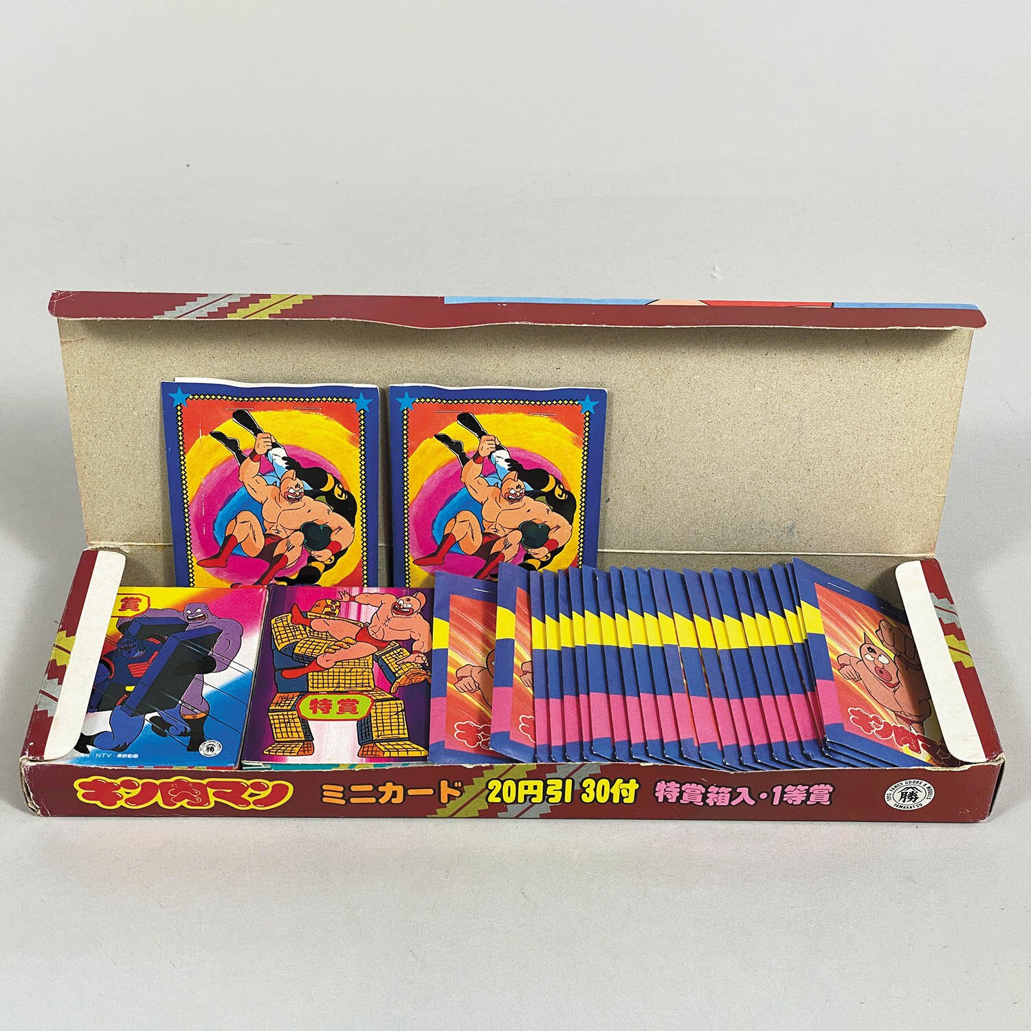 キン肉マン レーザーカード ２０枚付 1BOX ユニオンアリーナ キン肉マン完璧超人始祖編 BOX UAプレイマット