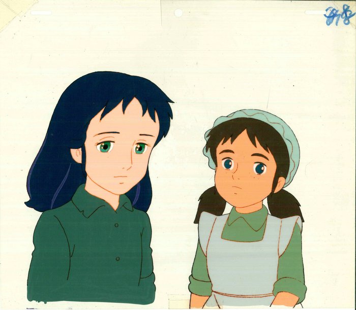 小公女セーラ セーラ/ベッキー セル画