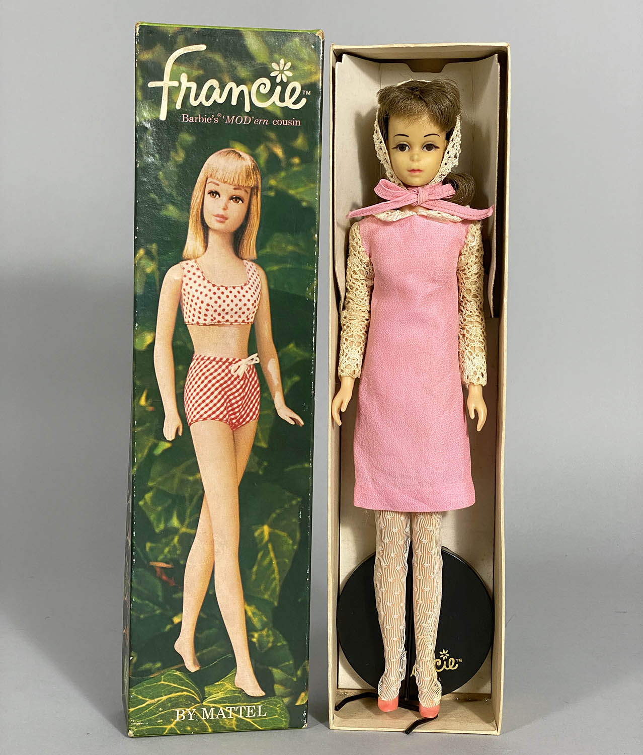 ビンテージバービー人形 フランシー人形 日本仕様のボディーとお洋服 