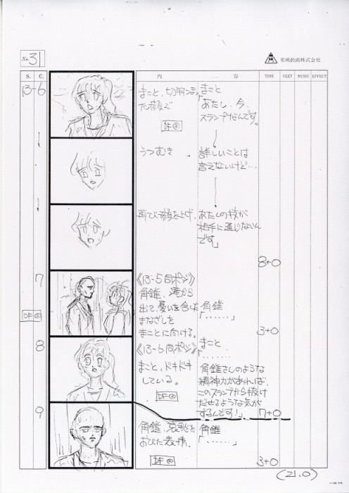 美少女戦士セーラームーンS 絵コンテ