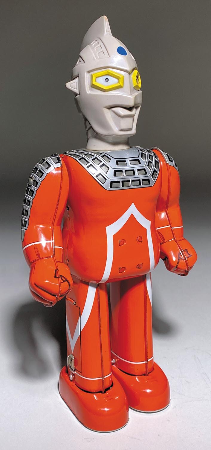 ブルマァク　ウルトラセブン　ブリキ　歩行玩具　公開当時品 ブルマァク 電動歩行ブリキ ウルトラセブン