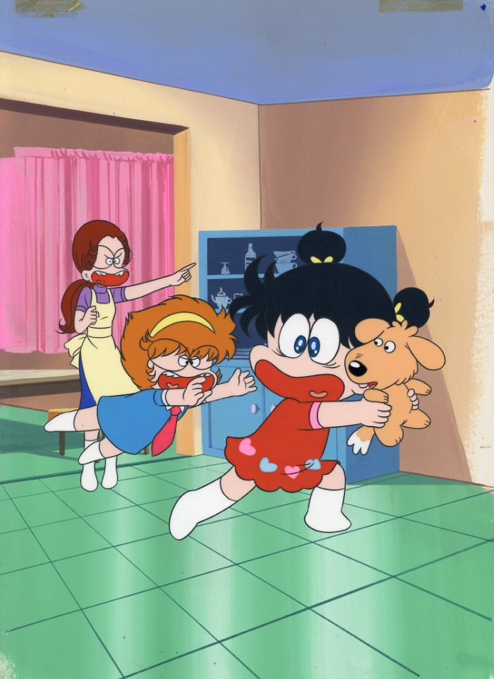 あさりちゃん 版権用セル さんご/タタミ/あさり