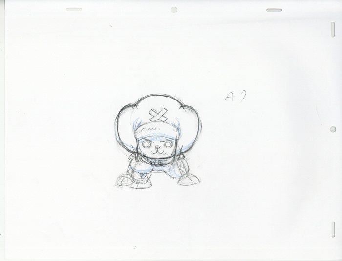 one piece; rough key animation