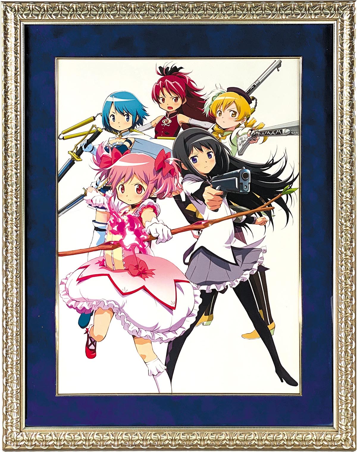 2240］ 谷口淳一郎 カラー複製イラスト「魔法少女まどか☆マギカ」