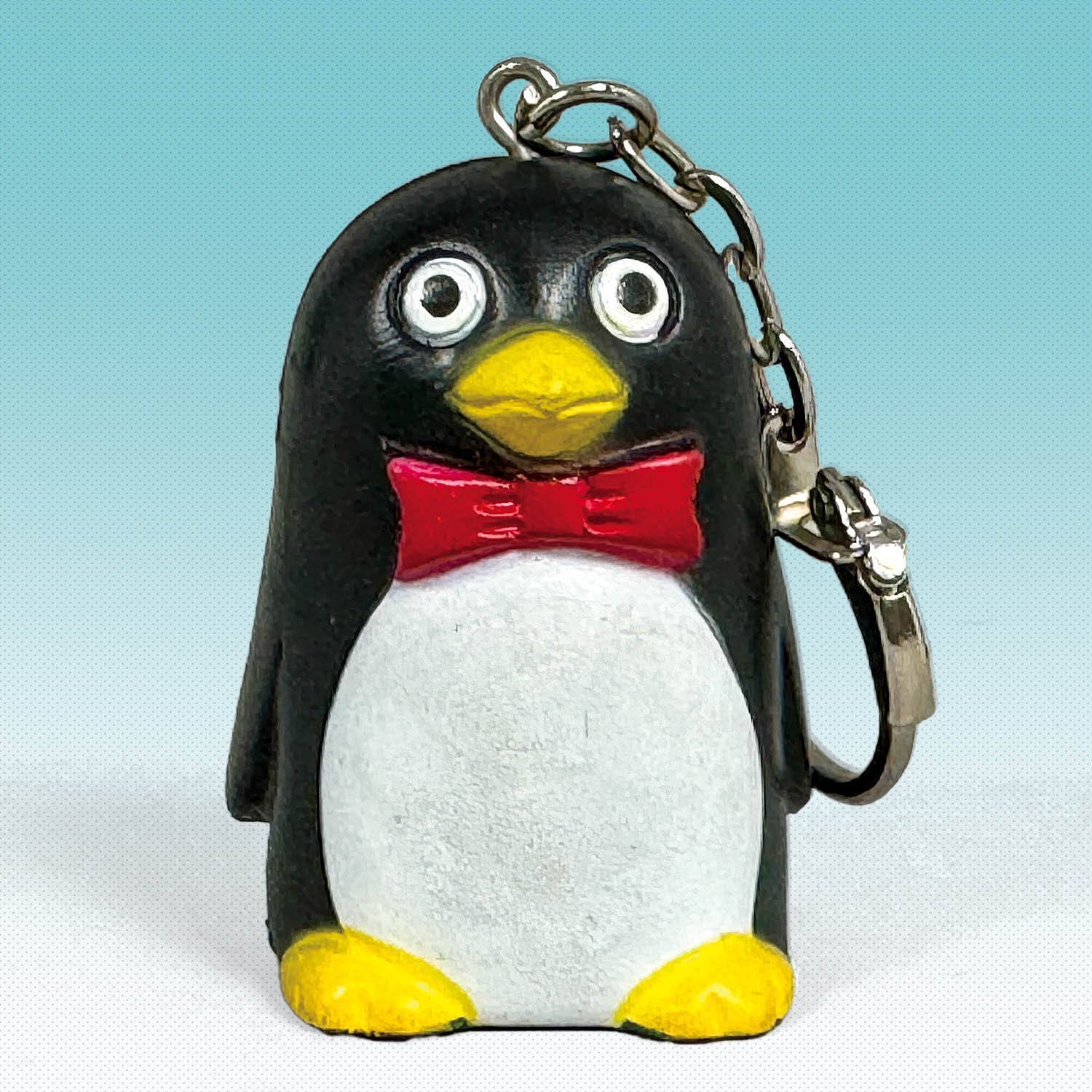 6030] アペイン ペンギン指人形キーホルダー
