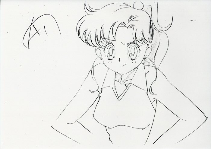 セーラームーン　原画コピー 美少女戦士セーラームーン 原画コピー